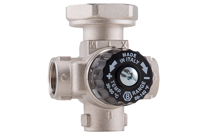Thermostatic mixing valves for heating 5
